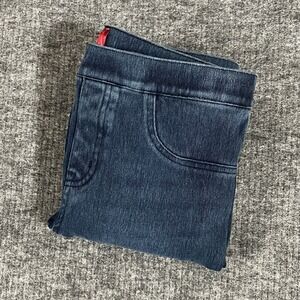 Spanx‎ Women's Size Medium Skinny Leg Blue Jean Jeggings